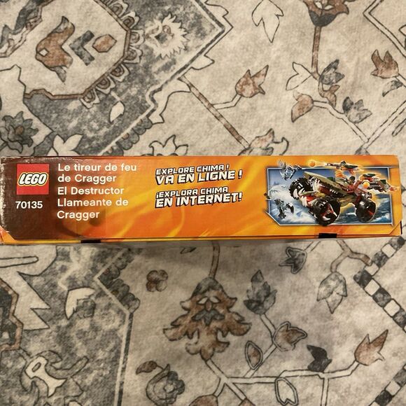 NISB LEGO CRAGGER'S FIRE STRIKER 70135 Set Legends of Chima Vornon Retired - Picture 4 of 7